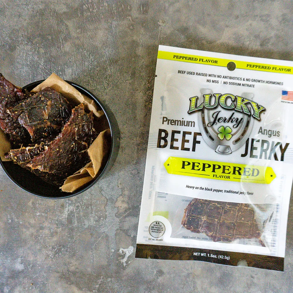 1.5oz Peppered Slab Jerky