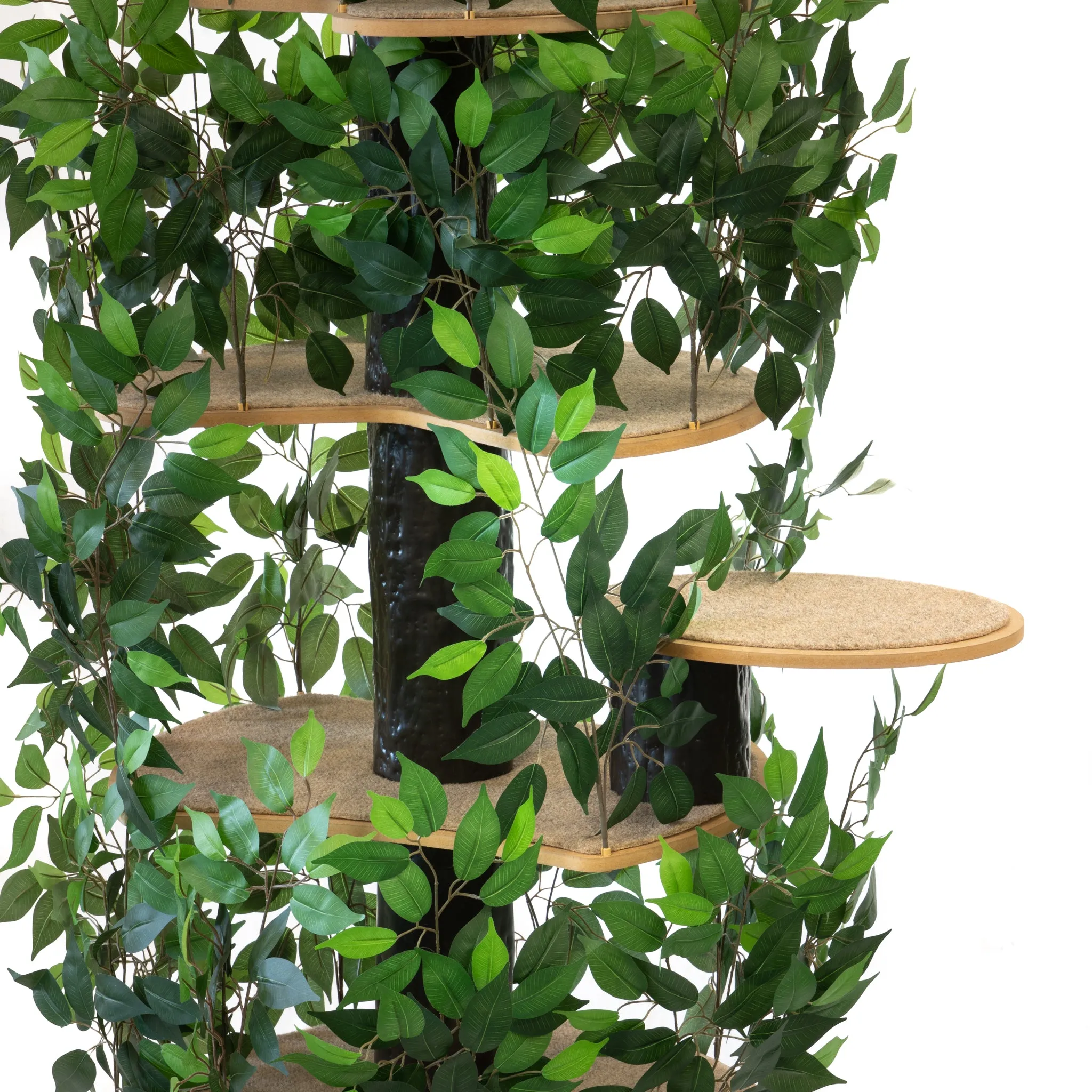 7-Foot Cat Tree Tower with Scratching Posts & Multi-Level Perches - Ultimate Kitty Playground for Climbing, Scratching, and Lounging