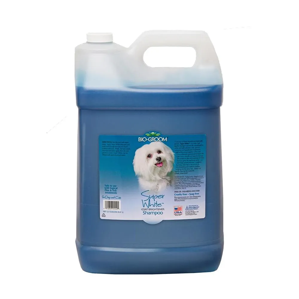 Bio-Groom Super White Shampoo 2.5 gal /  9.47 litre