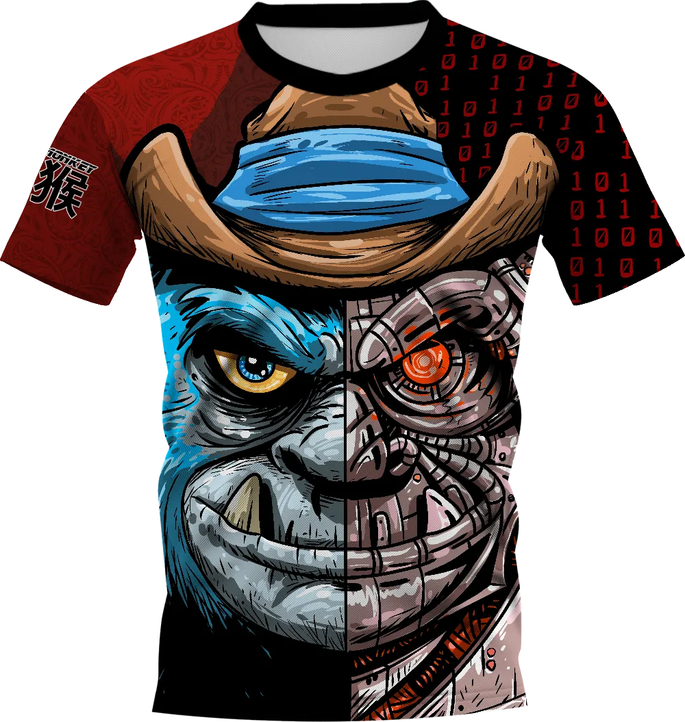 Blue Monkey TX Red Jersey