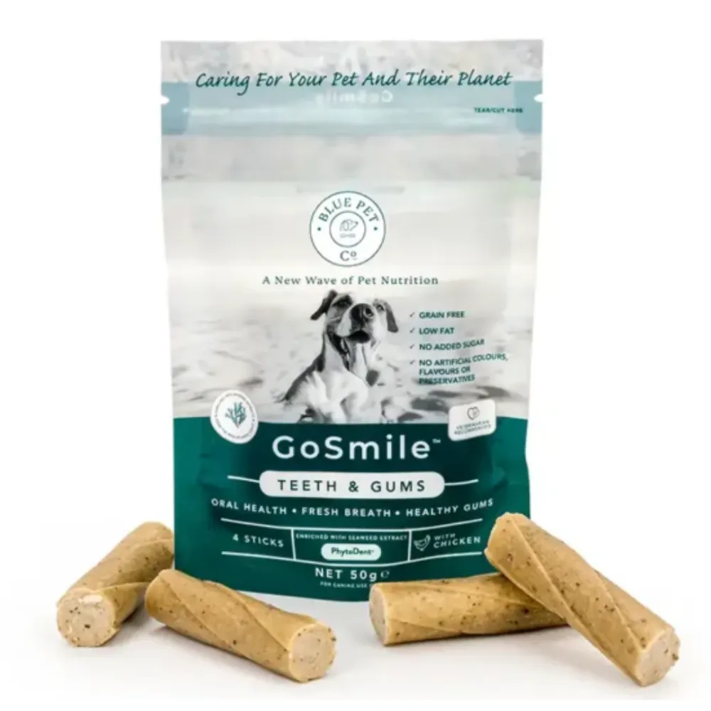 Blue Pet Co - GoSmile Teeth and Gums Supplements For Dogs - Chicken