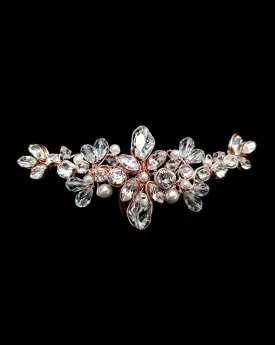 Bridal headpiece - BEST SELLER - small classic crystal side or veil comb - baby Dionsyia by Kezani