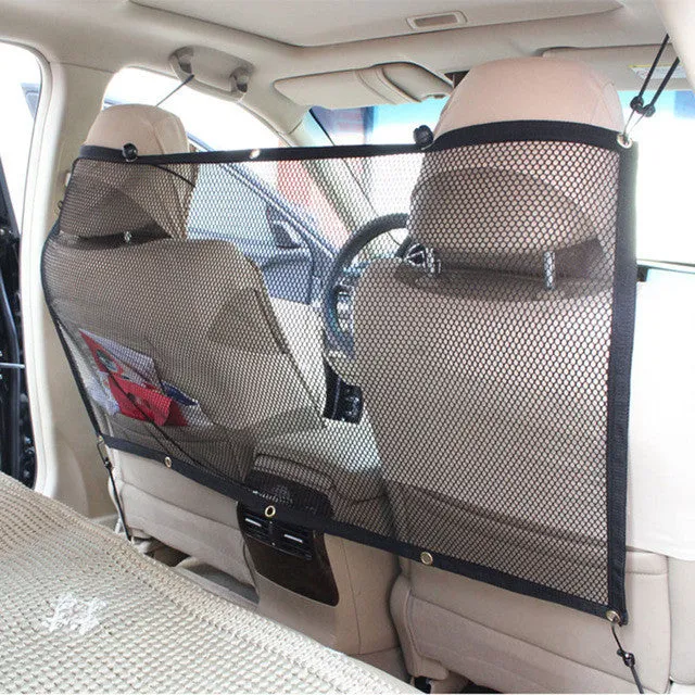 Car Anti-collision Mesh Pet Cat dog car safety Auto fence Barrier isolation network Safety isolation bar Child Dog Buffer device