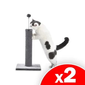 Cat Craft 20" Carpet Cat Scratching Post, 2 Pack