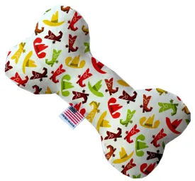Cowboys 8 Inch Bone Dog Toy