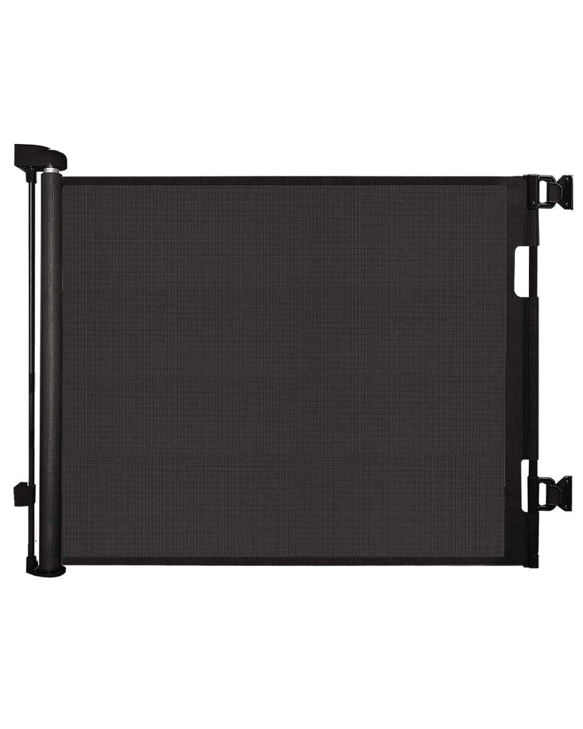 DEAR LOV Retractable Baby Gate, Mesh Baby Gate or Mesh Dog Gate, 33" Tall, Extends up to 55" Wide, Child Safety Gate for Doorways, Stairs, Hallways, Indoor/Outdoor (33"x55",Black)