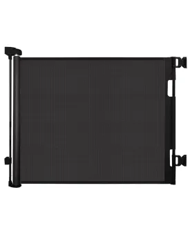 DEAR LOV Retractable Baby Gate, Mesh Baby Gate or Mesh Dog Gate, 33" Tall, Extends up to 55" Wide, Child Safety Gate for Doorways, Stairs, Hallways, Indoor/Outdoor (33"x55",Black)