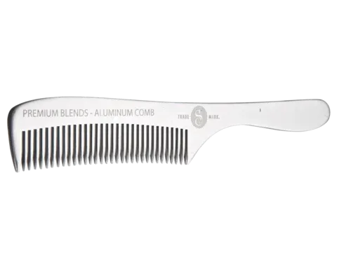 Deluxe Metal Handle Comb