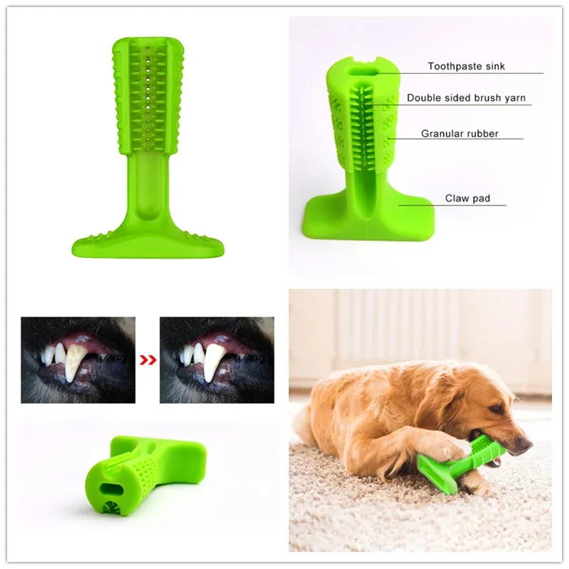Dog Toothbrush Chew Toy - The World's Most Effective Dog Toothbrush