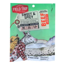 Field Trip Beef Jerky - Honey Spice (Pack of 9) - 2.2 Oz.