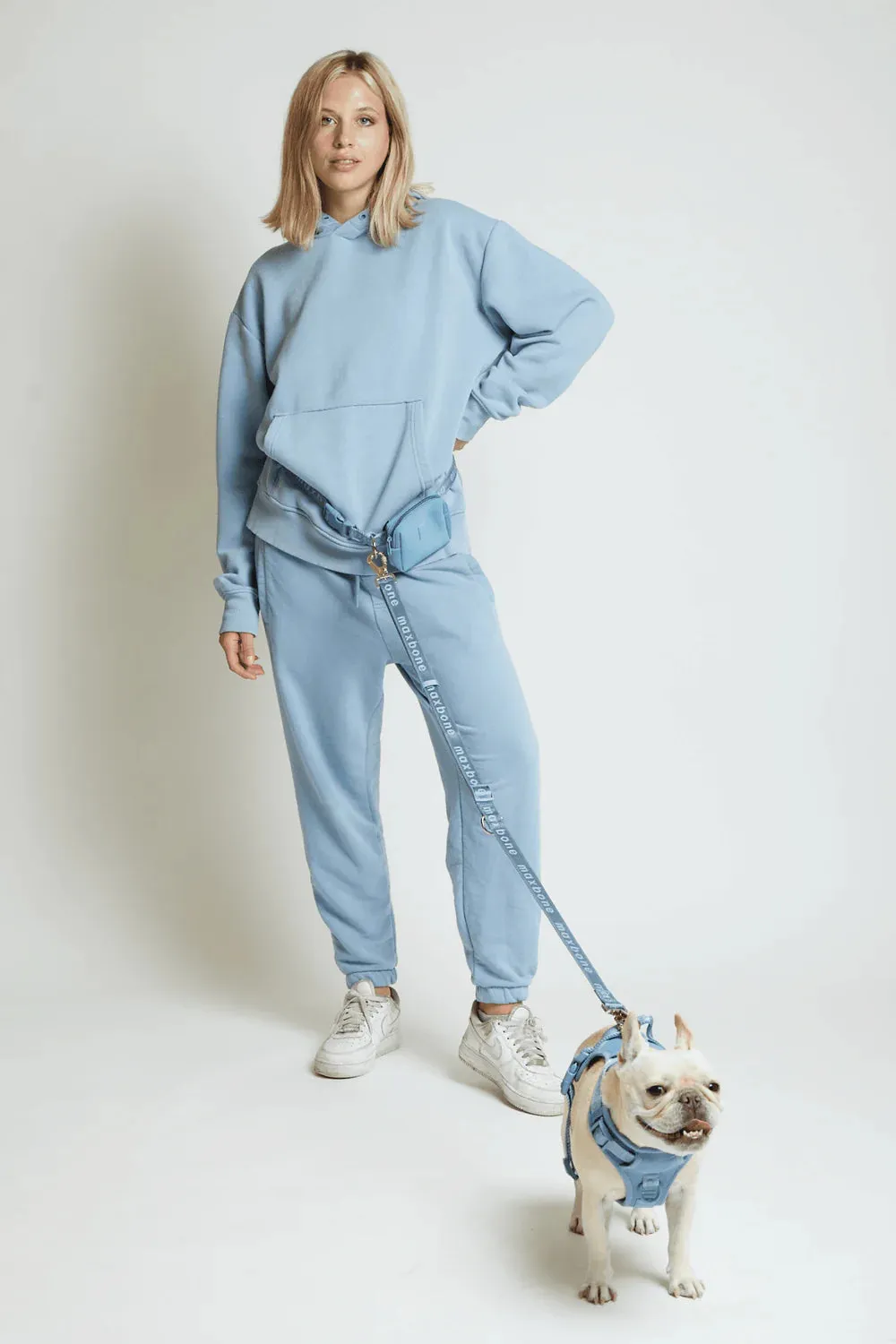 Hands Free Leash in Blue