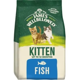 James Wellbeloved Kitten Dry Food with Fish 1.5kg