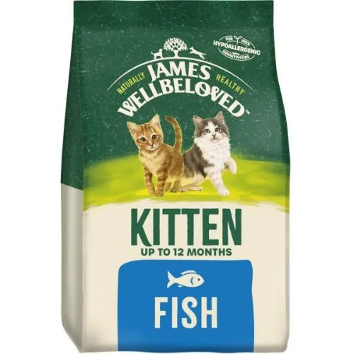 James Wellbeloved Kitten Dry Food with Fish 1.5kg