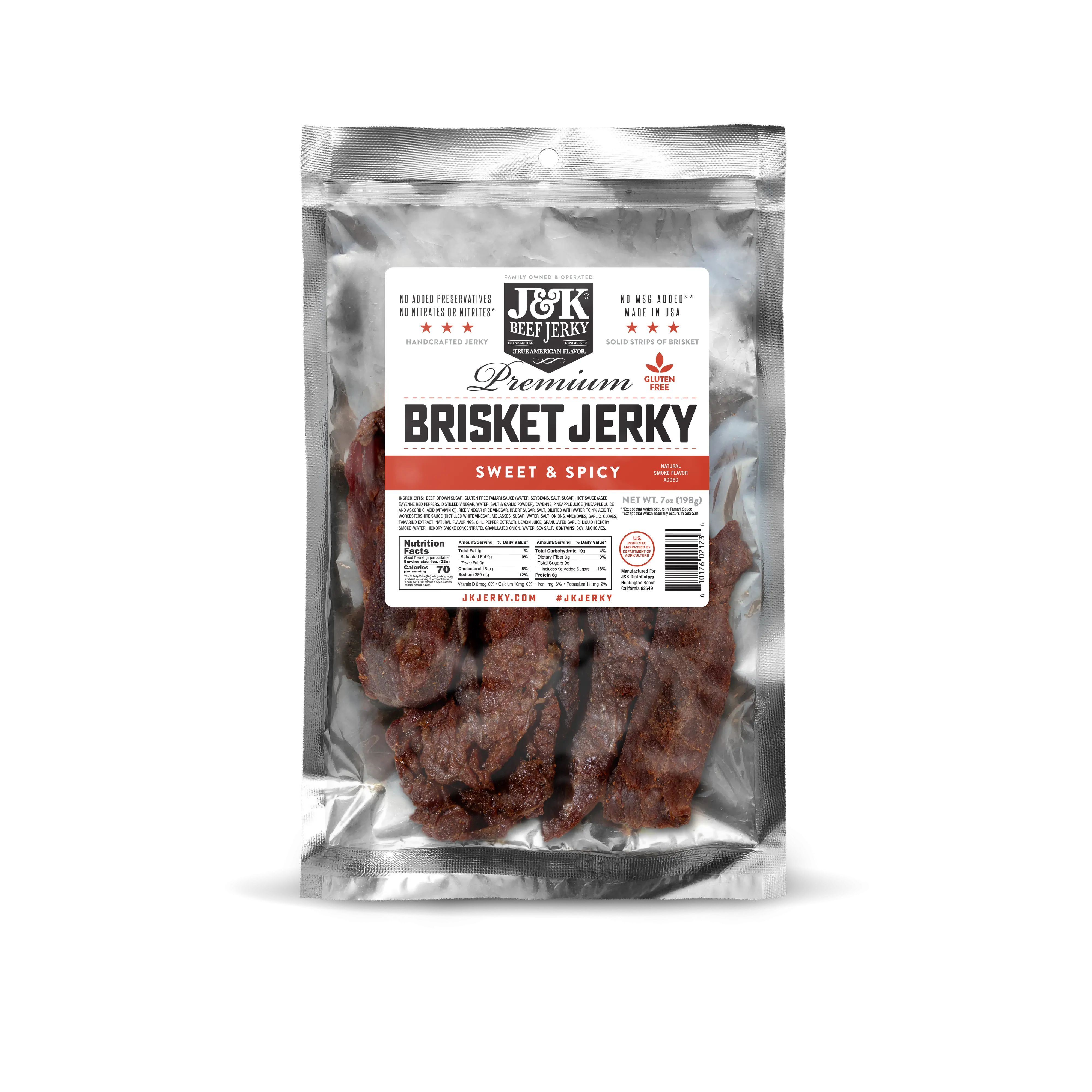 J&K Beef Brisket - Sweet & Spicy Flavor