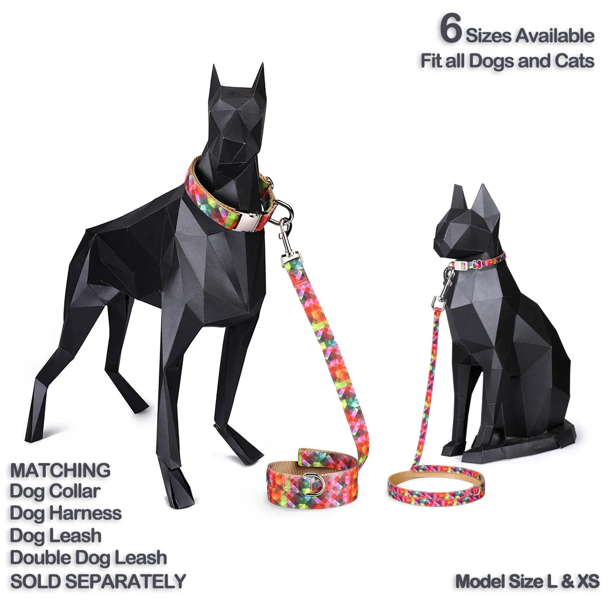 Kaleidoscope Diamond Pet Leash
