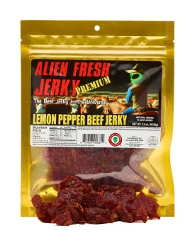 Lemon Peppered Beef Jerky (2 oz)