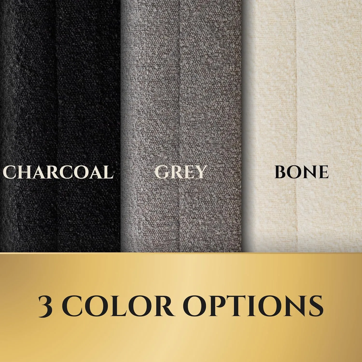 Luxury Boucle Fabric Orthopedic Dog Bed with Memory Foam | Breathable Comfort and Washable Dog Couch Bed with Waterproof Liner & Cover | Sofa Beds for Medium Dogs - Bone 37"x30"x7.7"