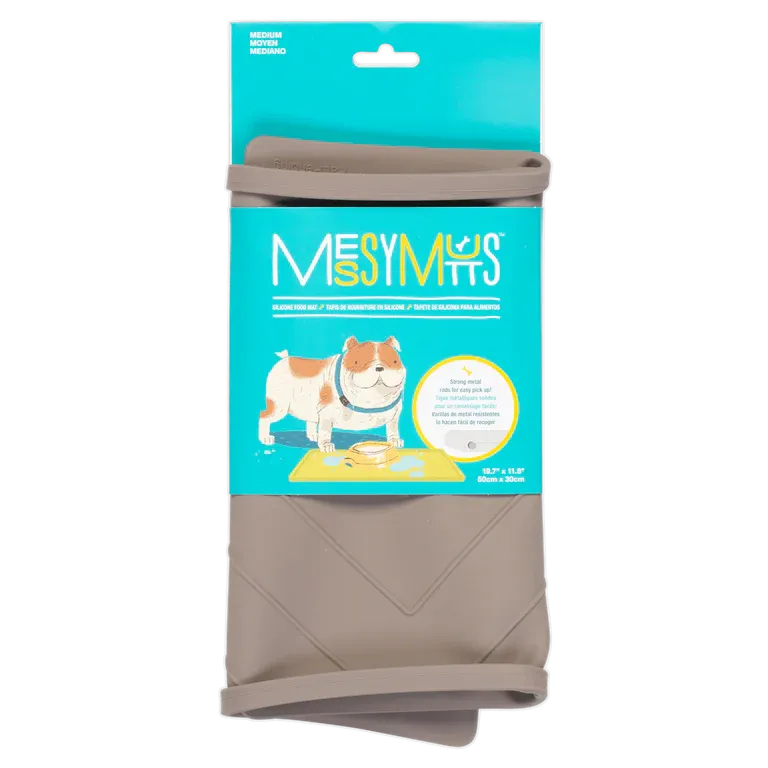 Messy Mutts Silicone Mat with Metal Rods