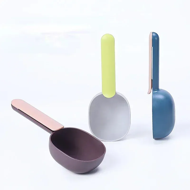 Multi-Functional Pet Food Scoop and Bag Clip