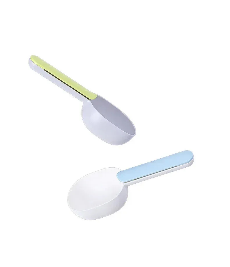 Multi-Functional Pet Food Scoop and Bag Clip