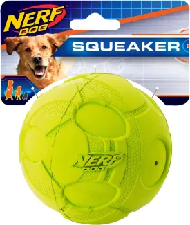 Nerf Dog 3.8in Bash Squeak Ball - Green