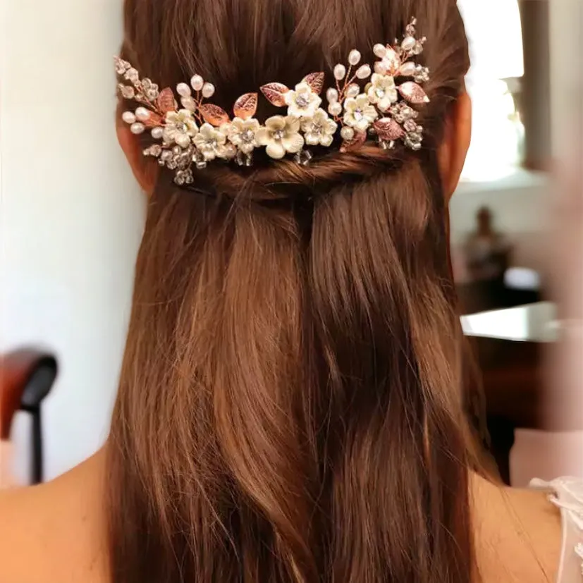 Pearl Bridal Haircomb