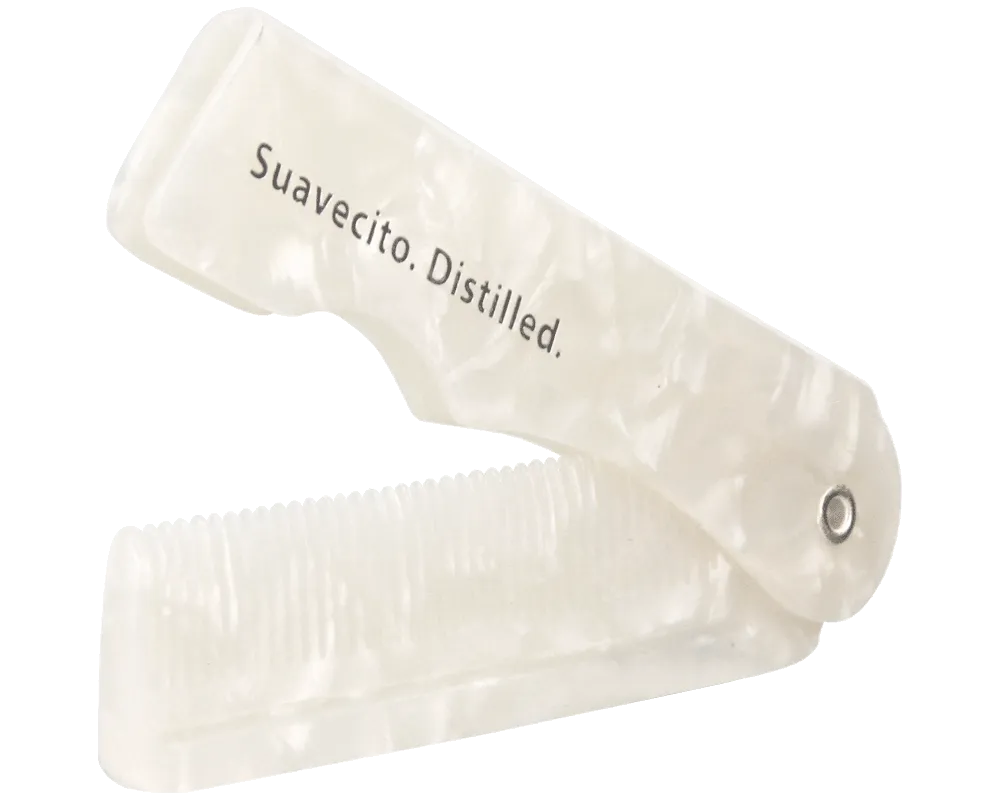 Pearl Penny Folding Comb
