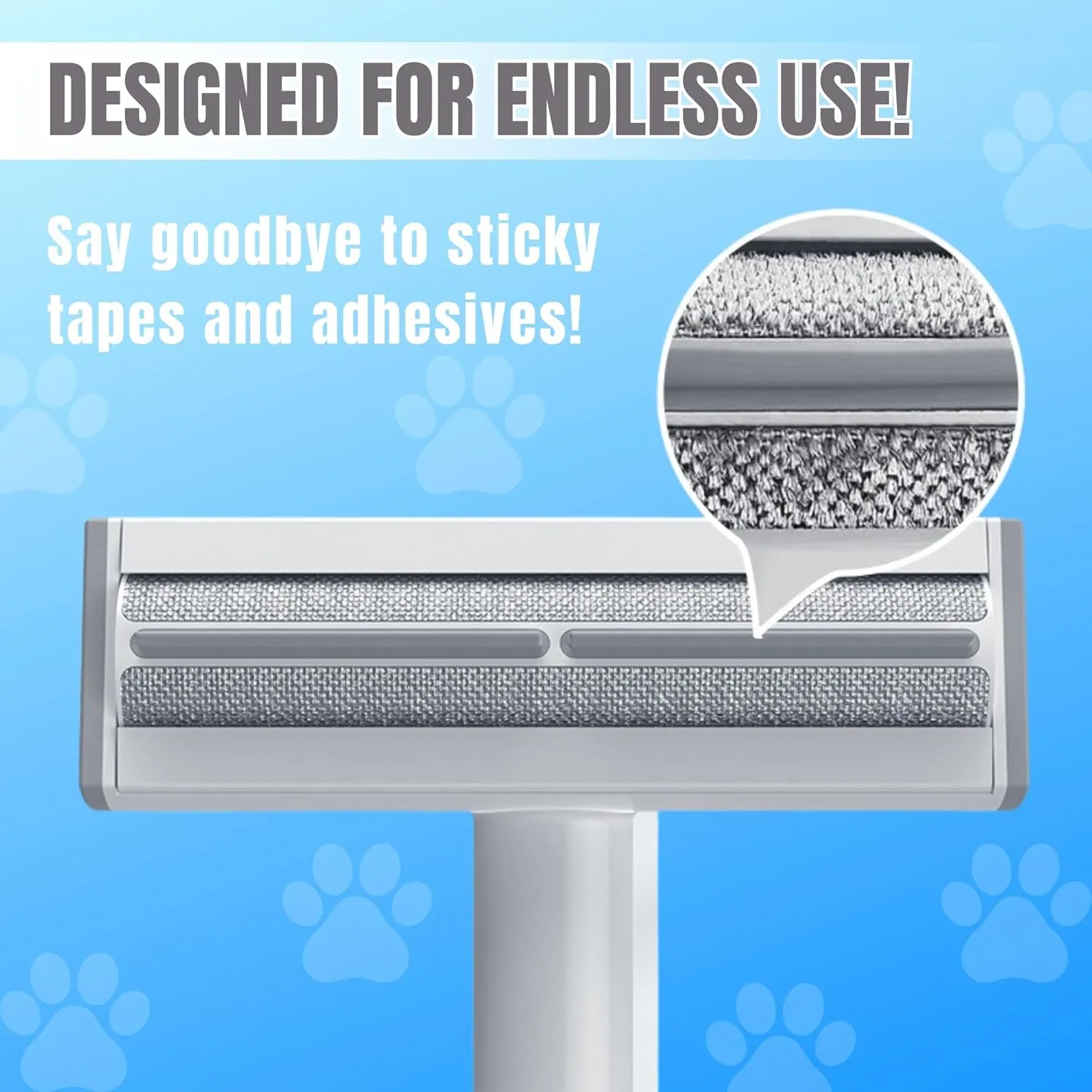 Pet Hair Remover and Reusable Lint Roller - Ultimate Cat and Dog Hair Remover for Furniture, Couch, Carpet, Clothes, and Bedding, Portable, Multi-Surface Fur Removal Tool (Free Hair Remover Brush)