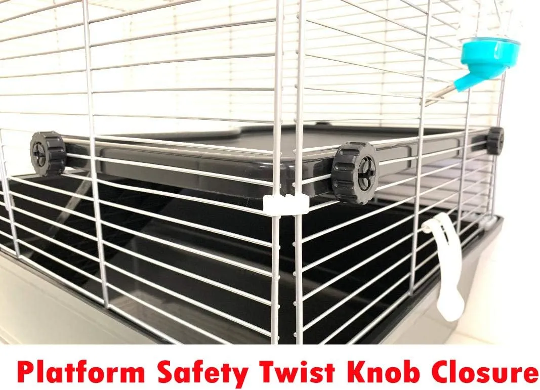 Pet Products Large Universal Small Animal Home Critter Habitat Cage Tight 3/8-inch Wire Spacing for Wide Variety of Small Animals