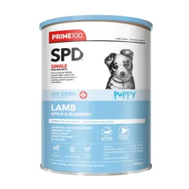 Prime100 SPD Air Dried Lamb, Apple & Blueberry Puppy Dry Dog Food