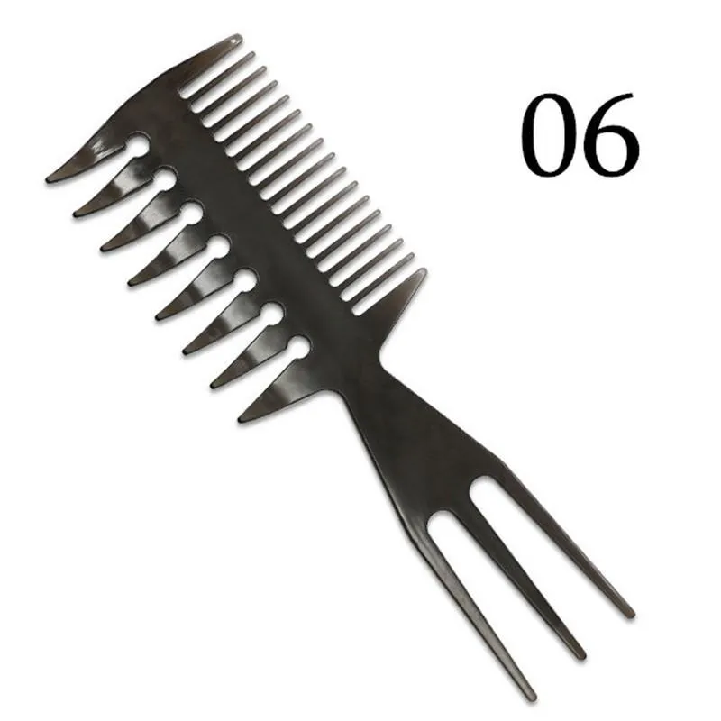 Professional Wide-Tooth Anti-Static Double-Sided Comb