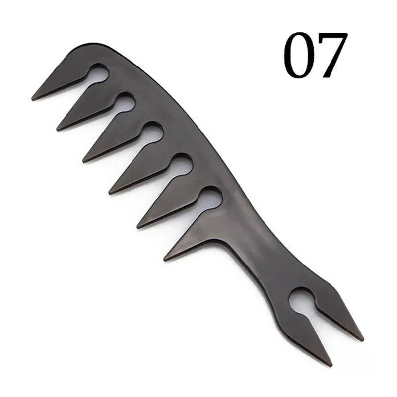 Professional Wide-Tooth Anti-Static Double-Sided Comb