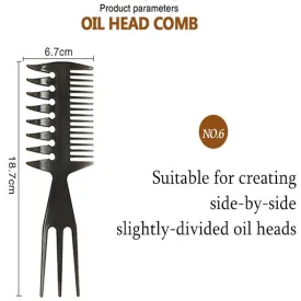 Professional Wide-Tooth Anti-Static Double-Sided Comb