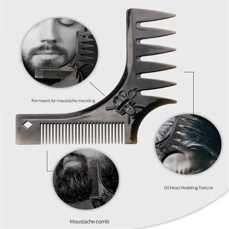 Professional Wide-Tooth Anti-Static Double-Sided Comb
