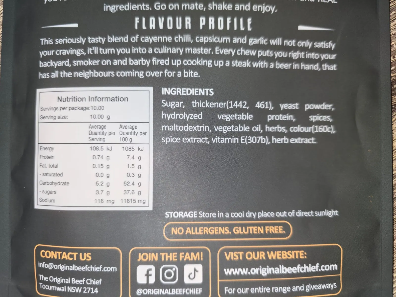 Ragin Cajun Seasoning