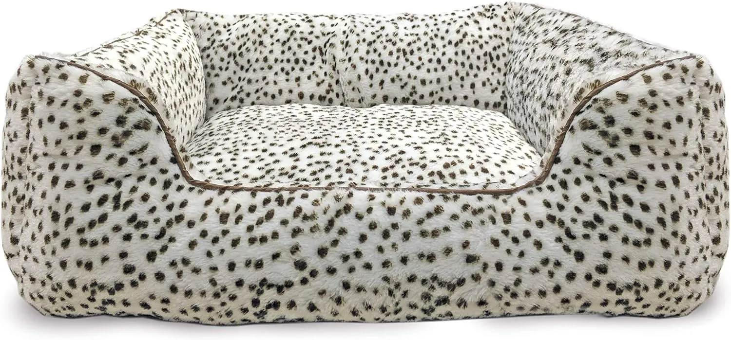 SPOT Ethical Products Sleep Zone Snow Leopard Step in Pet Bed 25""