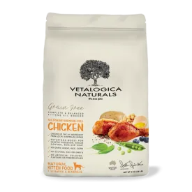 Vetalogica Naturals Grain Free Dry Kitten Food Farm-Fresh Chicken