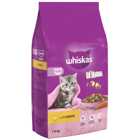 Whiskas Kitten 2-12 Months with Chicken Dry Kitten Food